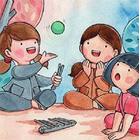 Giáo án kỹ năng sống mầm non: Thuyết trình về một trò chơi