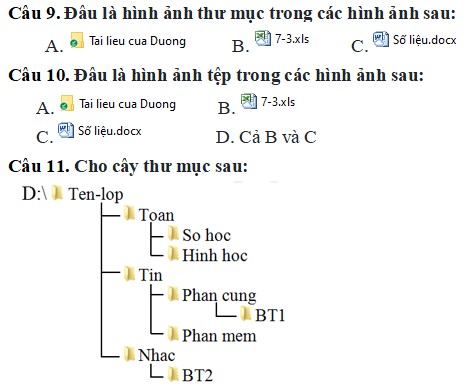 Đề cương ôn tập học kì 2 môn Tin học lớp 3 Kết nối tri thức