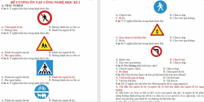 Đề cương ôn thi học kì 2 lớp 3 môn Công nghệ Chân trời sáng tạo