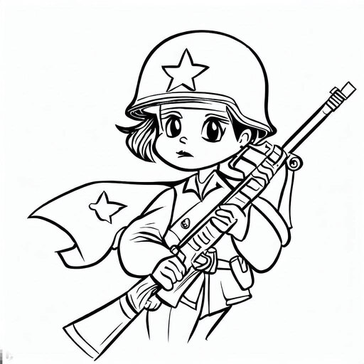 Bộ tranh tô màu 30/4