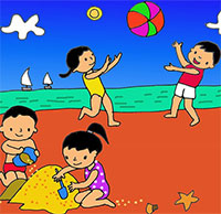 Giáo án mầm non chủ đề: Mùa hè đến rồi