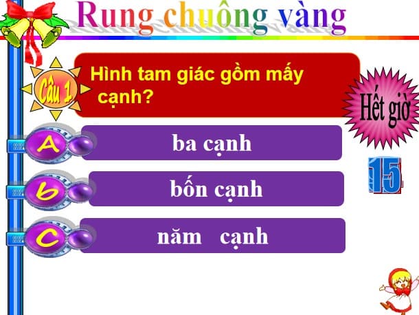Powerpoint trò chơi rung chuông vàng