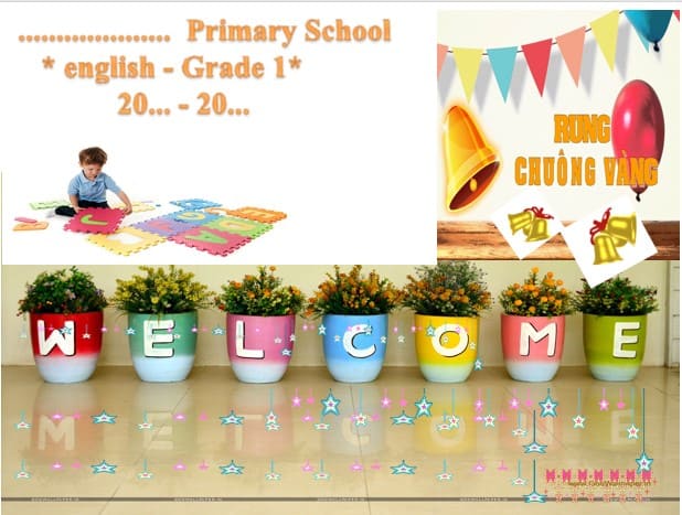 PPT rung chuông vàng Tiếng Anh lớp 1