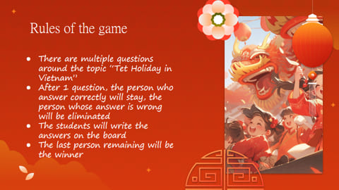 Powerpoint Rung chuông vàng tiếng Anh chủ đề Tết