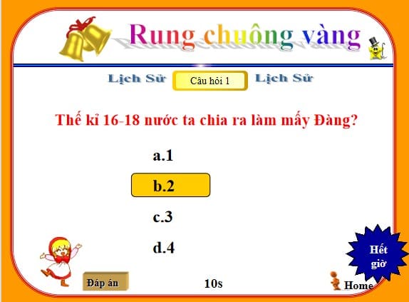 Slide rung chuông vàng lớp 4