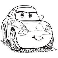 Bộ tranh tô màu ô tô