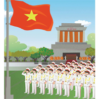 Hướng dẫn cách chào cờ chuẩn 2025