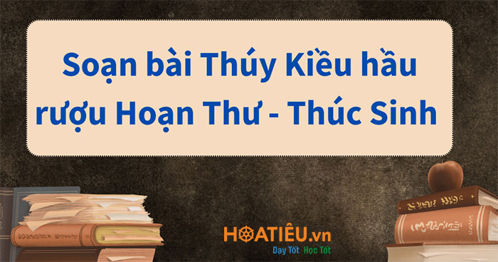 Soạn bài Thúy Kiều hầu rượu Hoạn Thư - Thúc Sinh sách Chân trời sáng tạo