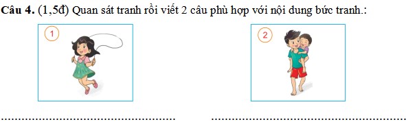 Đề thi học kì 2 môn Tiếng Việt lớp 1 Kết nối tri thức