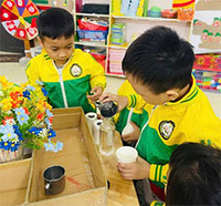 Giáo án mầm non: Khám phá cái cốc