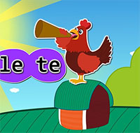 Giáo án mầm non: Nghe hát Gà gáy le te