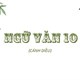 PowerPoint Ngữ Văn 10 Bài mở đầu