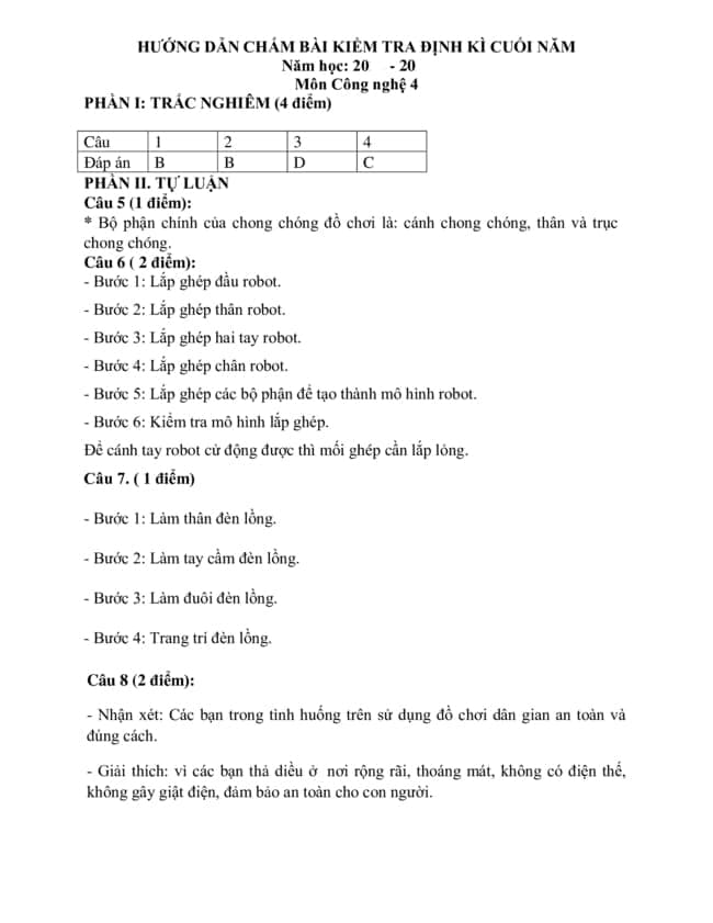 de thi cong nghe lop 4 hoc ki 2 canh dieu 2*418756