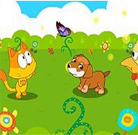 Giáo án mầm non: Gà trống mèo con và cún con