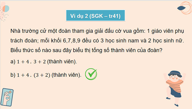 Biểu thức số Biểu thức đại số