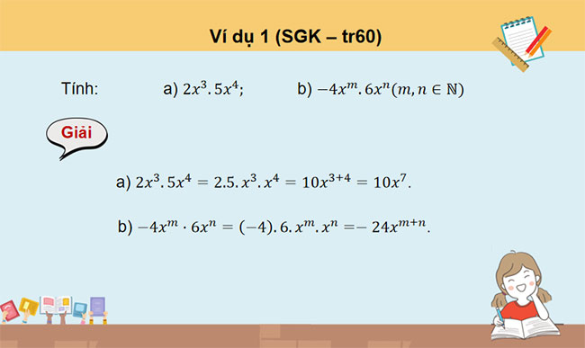  Phép nhân đa thức một biến