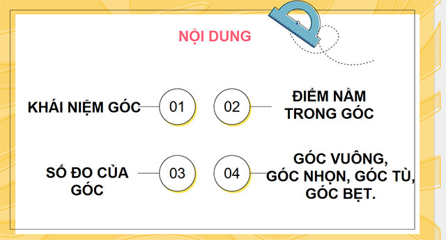 PowerPoint Toán 6 Bài 5: Góc