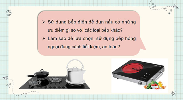 PowerPoint Công nghệ 6 Bài 13: Bếp hồng ngoại