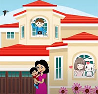 Giáo án mầm non: Bài hát Nhà của tôi