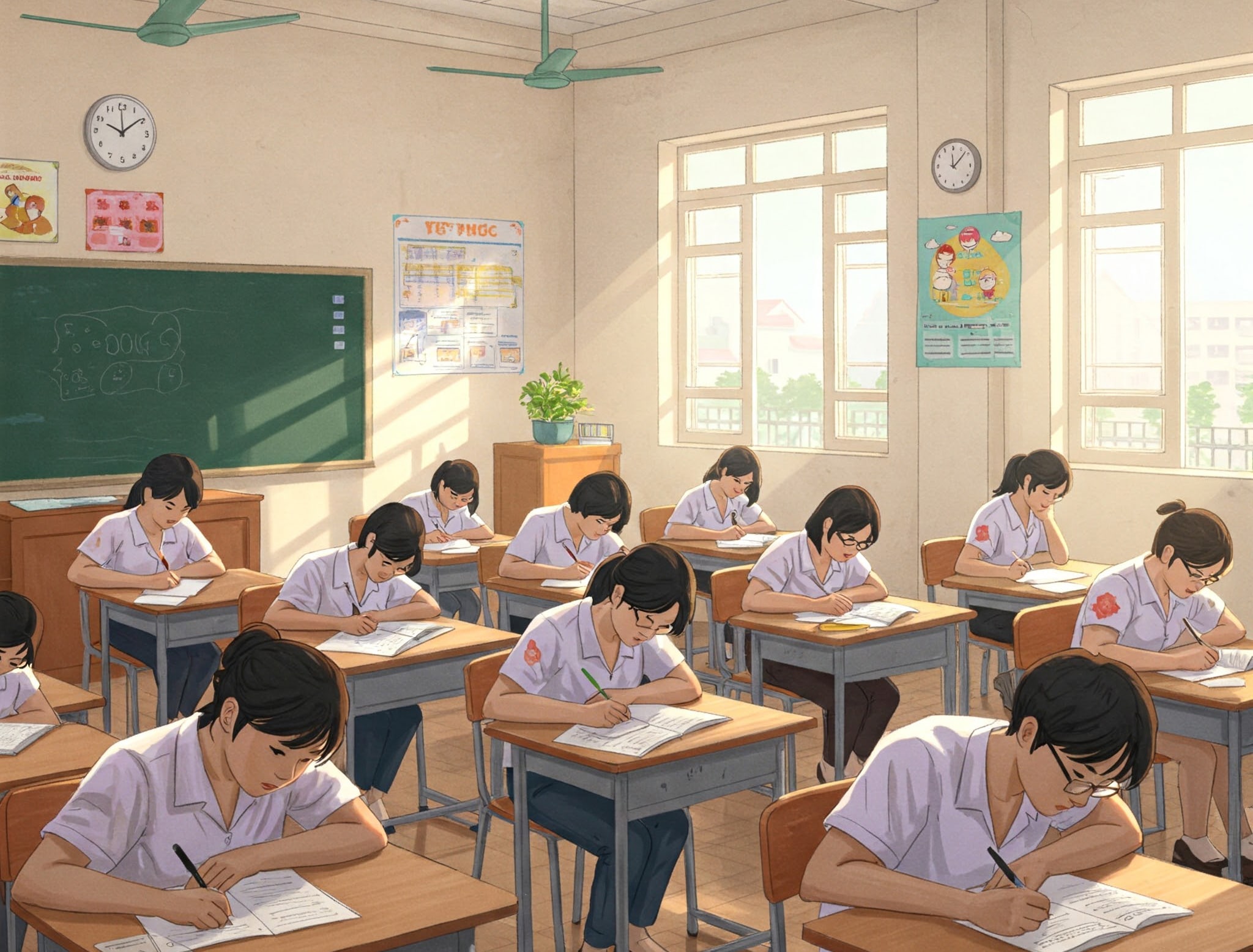 Các môn thi vào lớp 10 năm 2025