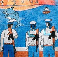 PowerPoint Ngữ Văn 10 Bài 7: Lính đảo hát tình ca trên đảo