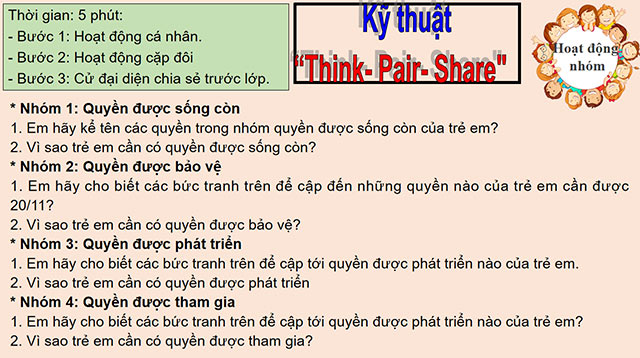 PowerPoint GDCD 6 Quyền cơ bản của trẻ em