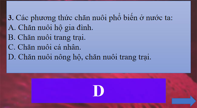 Giáo án Công nghệ 7 Ôn tập chương 3