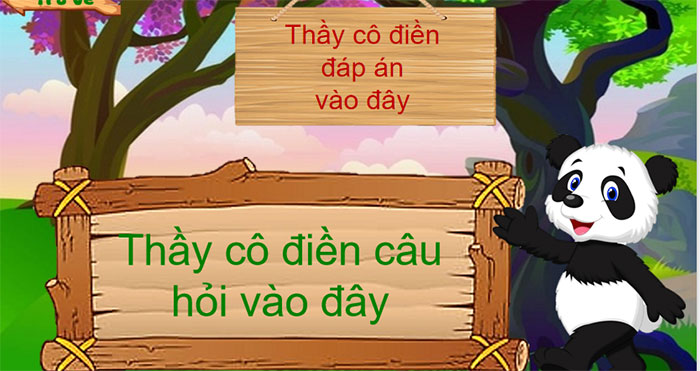 Điền câu hỏi PowerPoint Trò chơi Ai nhanh hơn