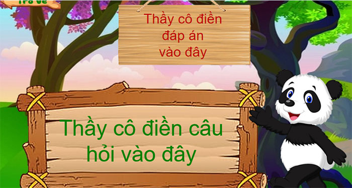 Nhập câu hỏi cho Trò chơi Ai nhanh hơn 4 nhóm nhóm 1