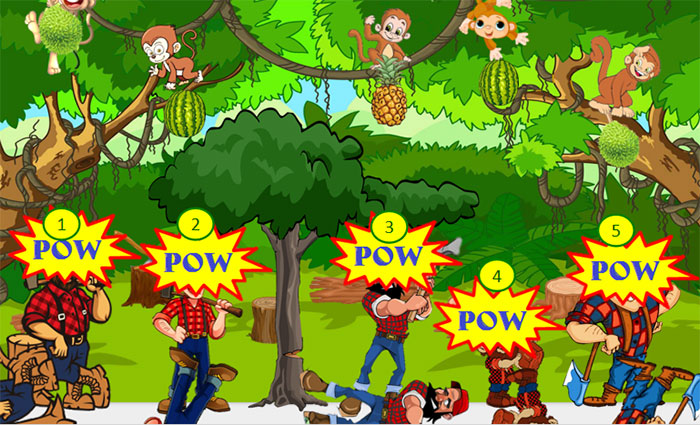 PowerPoint Trò chơi Bảo vệ rừng xanh