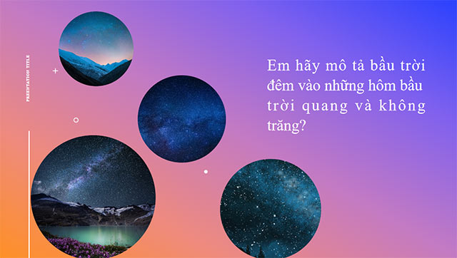 PowerPoint Khoa học tự nhiên 6 Hệ mặt trời và ngân hà