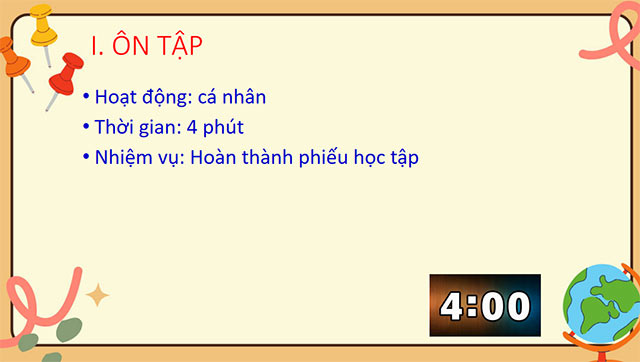 PowerPoint Khoa học tự nhiên 6 Bài tập Chủ đề 11