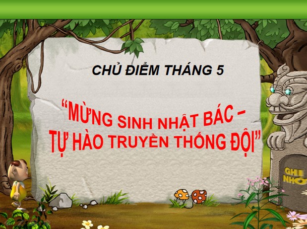 Powerpoint Sinh hoạt lớp Mừng sinh nhật Bác Hồ 19/5