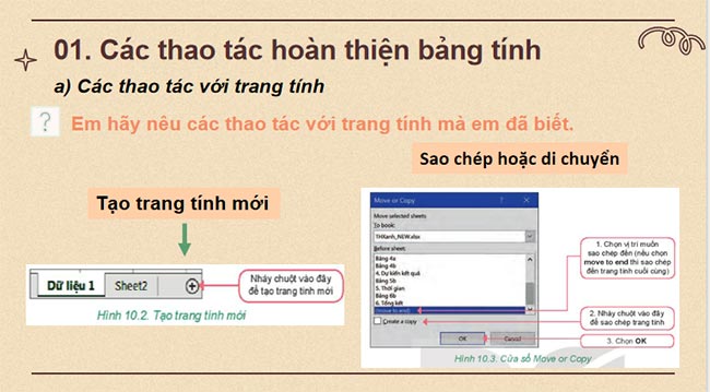 Thực hành tổng hợp Hoàn thiện bài trình chiếu