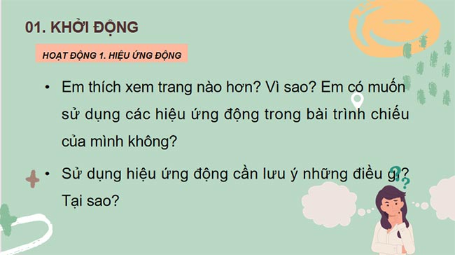 Thực hành tổng hợp Hoàn thiện bài trình chiếu