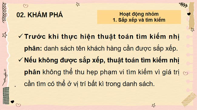 Thuật toán tìm kiếm nhị phân 