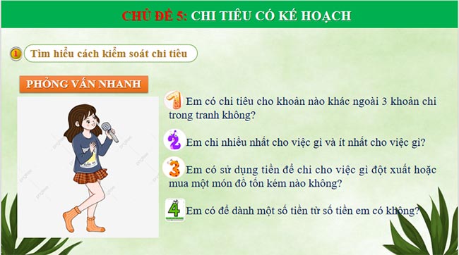 Chi tiêu có kế hoạch