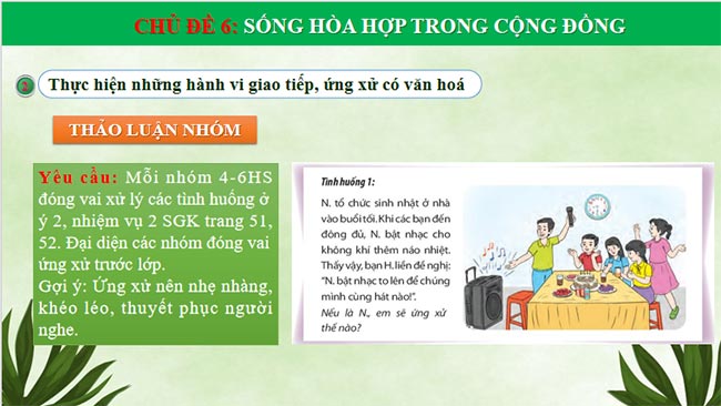 Sống hòa hợp trong cộng đồng