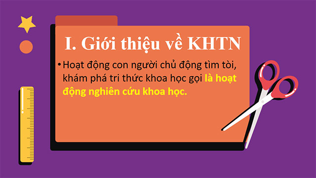 PowerPoint Khoa học tự nhiên 6 Giới thiệu về khoa học tự nhiên