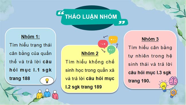KHTN 8 Bài 46 Cân bằng tự nhiên