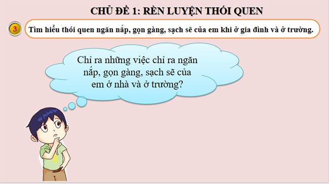Rèn luyện thói quen