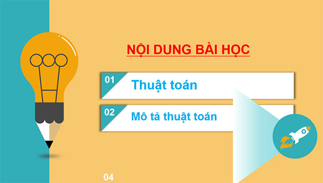 PowerPoint Tin học 6 Thuật toán