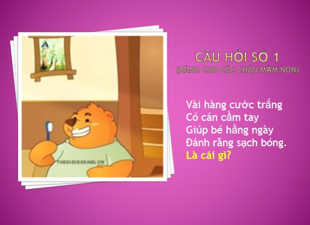 Trò chơi PPT đố vui bé nhân ngày 1/6