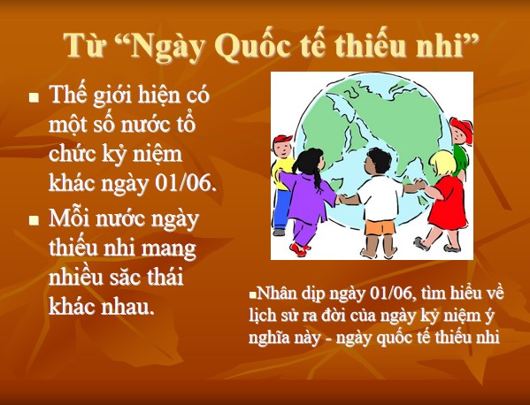 Slide Quốc tế thiếu nhi 1-6