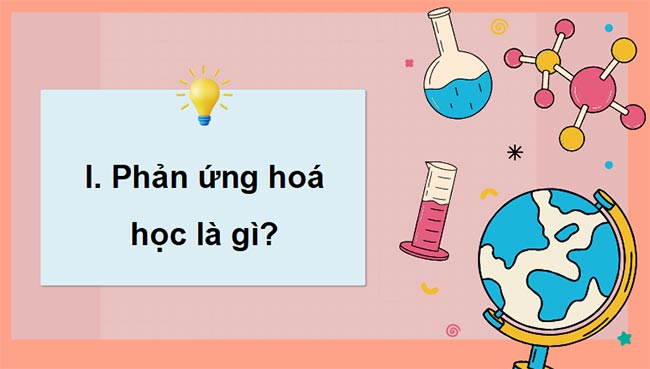 Phản ứng hóa học và năng lượng của phản ứng hóa học