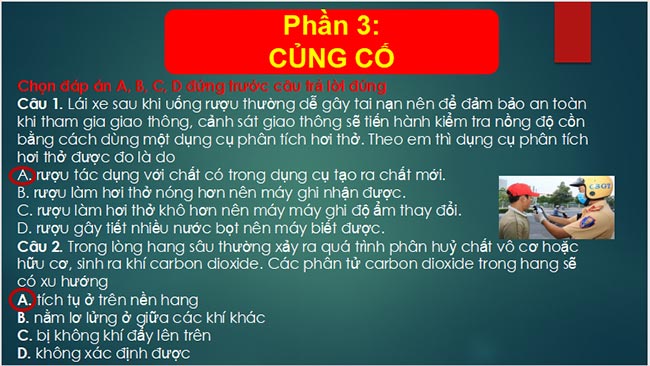 PowerPoint KHTN 8 Bài tập Chủ đề 1