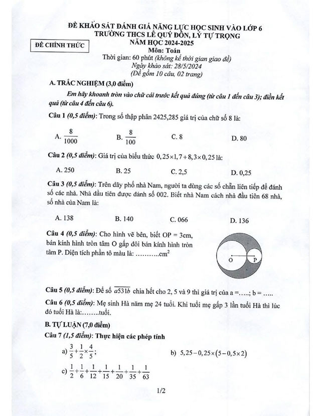 de thi vao lop 6 truong le quy don 2024 ly tu trong 1*421668