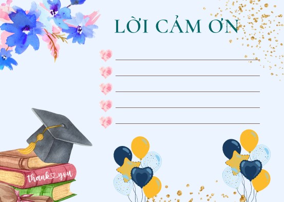 PowerPoint lời cảm ơn của học sinh dành cho phụ huynh