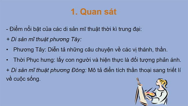 Mĩ thuật tạo hình thời kì trung đại