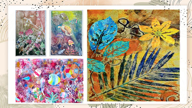 PowerPoint Mĩ thuật 6 Bài 3: Tranh in hoa, lá